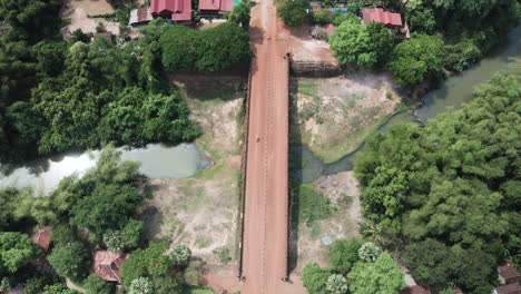 Kambodschas-Angkor-Tempel-Ära,-Spean-Praptos-–-Kampong-Kdei-Brücke-–-Teil-Der-Alten-Khmer-Autobahn