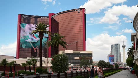 Stadtbild-Tagesaufnahme-Der-Resorts-World-Und-Der-Innenstadt-Von-Las-Vegas