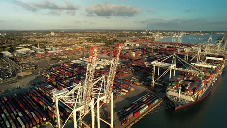 Aerial-view-over-DP-world-Southampton