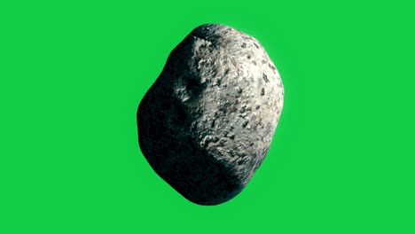 Seamlessly-Looped-Space-Asteroid-VFX-Element-on-Green-Screen-1