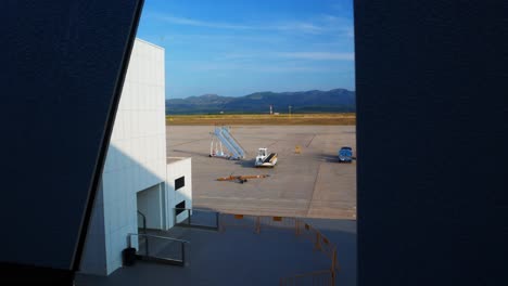 Timelapse-De-La-Plataforma-En-El-Aeropuerto-De-Castellon,-España