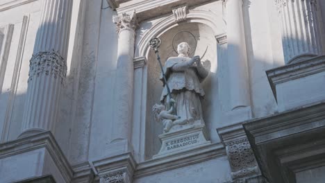 The-statue-of-the-Saint-Gregorio-Barbarigo,-an-Italian-Roman-Catholic-cardinal