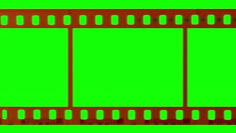 35-mm-Filmstreifen-Greenscreen-Videomaterial-Mit-Alpha-Matte