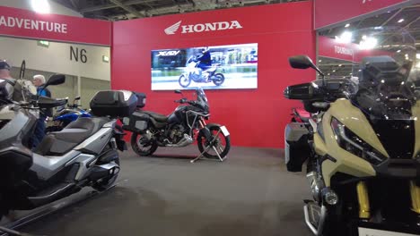 EXCEL-London-motorcycle-show-2022-Honda-stand