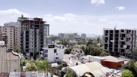 Skyline-Von-Addis-Abeba-Am-Mittag