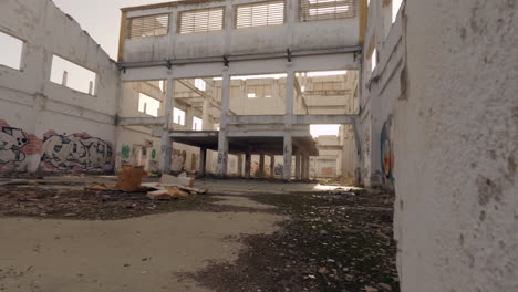 Abandoned-Factory-Building-Used-For-Paintball-And-Airsoft-Gun-Matches