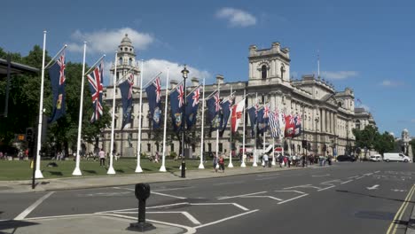 Banderas-De-La-Nación-De-La-Commonwealth-En-El-Parliament-Square-Garden-En-Londres-Para-Las-Celebraciones-Del-Jubileo-De-Platino-De-Queens-El-27-De-Mayo-De-2022