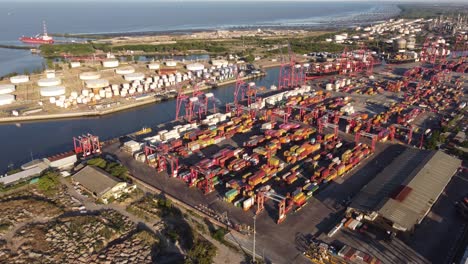 Hafen-Und-Logistikzentrum-Von-Buenos-Aires-In-Argentinien