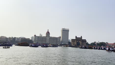 A-zoom-shot-of-the-great-monuments-standing-by-the-Arabian-sea-by-the-port-of-Mumbai