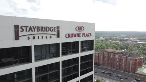 A-drone-shot-showing-off-the-staybridge-suites-in-downtown-Atlanta