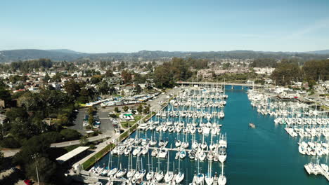 Harbor-view-in-Santa-Cruz,-California