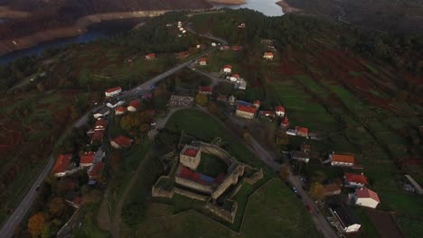 Dorf-Lindoso-Portugal-Luftaufnahme
