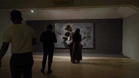 an-Art-exhibition-showing-one-of-famous-singer-and-songwriter-Painting-named-Glenn-Fredly