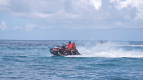 Speedy-jet-ski-adventure-in-the-Caribbean-on-turquoise-waters-in-the-sun