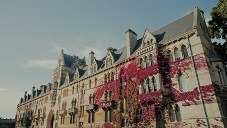 Christ-Church-College,-Universidad-De-Oxford-En-Un-Día-Soleado