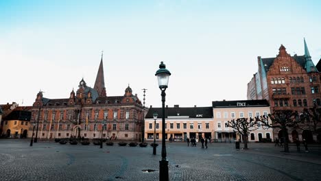 Stadtzentrum-In-Malmö,-Schweden