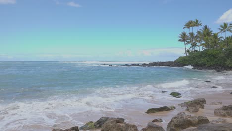 Oahu-Ozean-Strandwellen-Hawaii