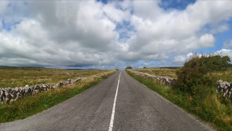 The-road-to-Galway-west-of-Ireland