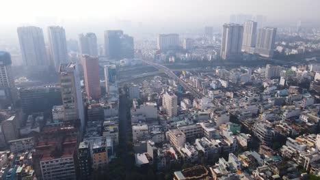 The-street-in-Ho-Chi-Minh-City-seen-from-a-drone