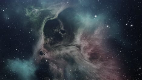Una-Nebulosa-Que-Forma-Algo-En-El-Universo