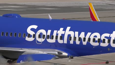 Southwest-Airlines-plane-prepares-for-departure