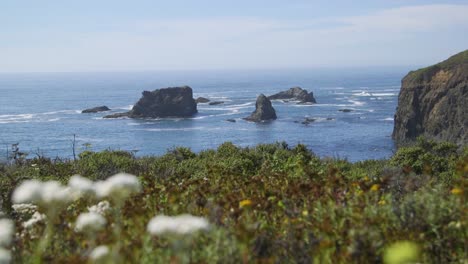 Rock-Formations-Off-Ocean-Shore-Landscape