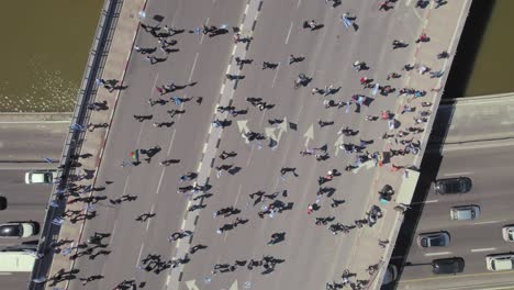Israelíes-Bloquean-Un-Puente-Central-En-Tel-Aviv-Como-Manifestación-Contra-El-Gobierno