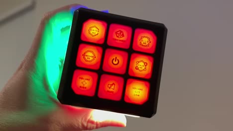 Colorful-Gaming-Cube-With-Flashing-Colors-And-Patterns