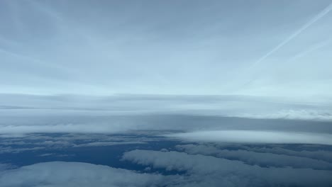 A-pilot’s-point-of-view-of-a-cold-winter-sky-full-of-clouds