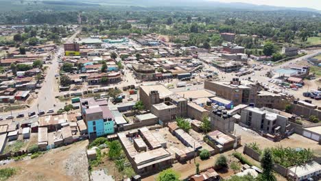 Luftbild-Von-Nairobi,-Kenia,-Skyline-Der-Stadt,-Modernes-Viertel