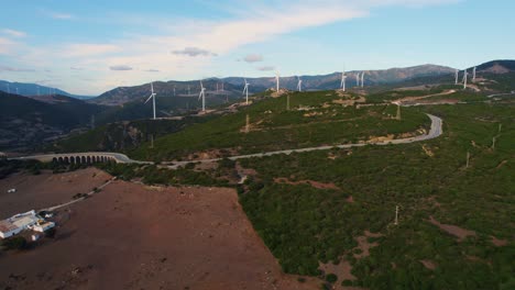 Aerial-View-Of-Wind-Turbine-Farm-In-Southern-Spain-Near-Tarifa