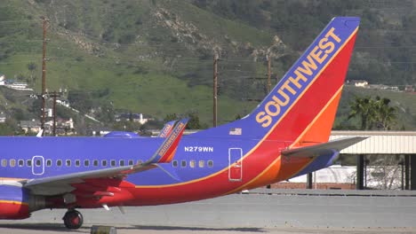 Southwest-Plane-taking-off-at-airport