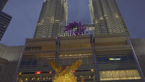 Suria-KLCC-Chinese-new-year-rabbit-night-Petronas-twin-towers-Kuala-Lumpur-Malaysia