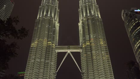KLCC-colorful-fountain-view-at-night-Petrona-twin-tower-Malaysia-Kuala-Lumpur