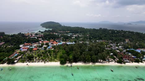Aerial-View-Of-Koh-Lipe-Island-In-South-Andaman-Sea