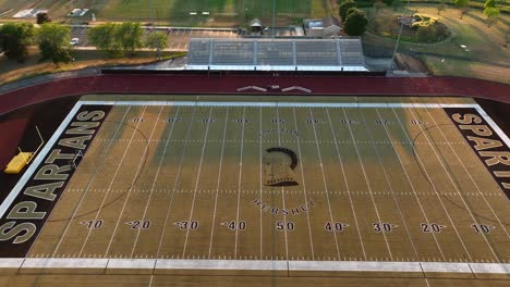 Aerial-of-Hershey-Spartans-football-field