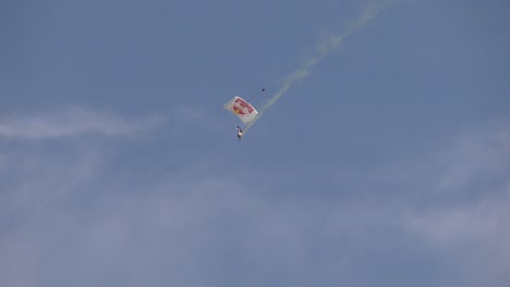parachuter-falling-to-ground-at-air-show