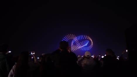 Mesmerizing-Nighttime-Drone-Show:-Enthralling-Crowds-with-Captivating-Aerial-Spectacle