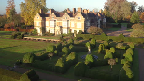Luftaufnahme-Von-Godinton-House-And-Gardens,-Ashford,-Kent,-Großbritannien