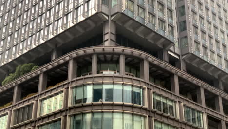 Panorama-Del-Edificio-Shin-Marunouchi-En-La-Estación-De-Tokio