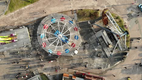 aerial-footage-with-drone-theme-park-in-Montevideo-Uruguay