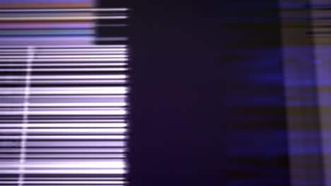 Lost-signal-VHS-glitches-and-static-noise-color-background-with-light-TV-and-monitor-static-lines-are-random-and-looping