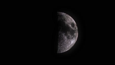 Lunaphasen,-Mondphasen,-Mond-Auf-Schwarzem-Hintergrund-Mit-Animierten-Phasen