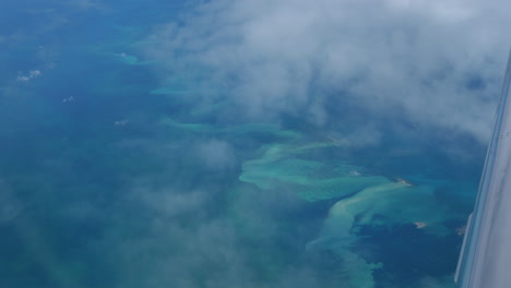 Annäherung-An-Die-Bahamas-Inseln-Im-Atlantischen-Ozean