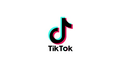 Appearing-animated-TikTok-logo-on-white-background