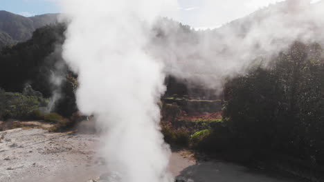 Steamy-hot-thermal-water-springs-Sao-Miguel-Azores-Portugal-aerial
