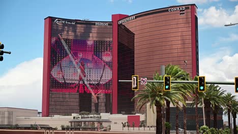 Crain-working-near-new-Resorts-World-Hotel-and-Casino-on-the-Las-Vegas-Strip