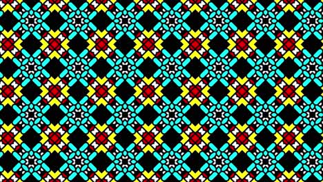Abstract,-background-animation,-scrolling-right,-yellow,-black-and-turquoise