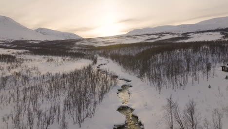 Oldervikdalen-Valley-In-Winter