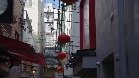 Side-street-Lined-with-Lanterns-for-Chinese-New-Year